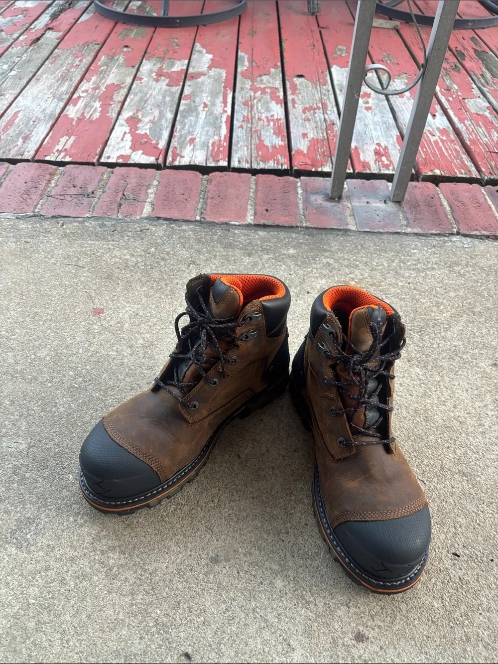 Mens Timberland Steel Toe Boots
